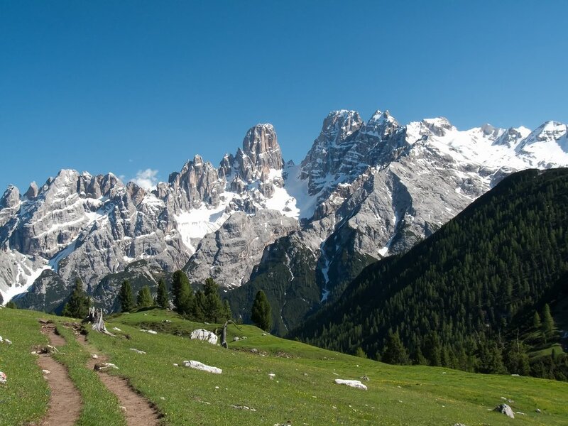 Alpine mountain landscape