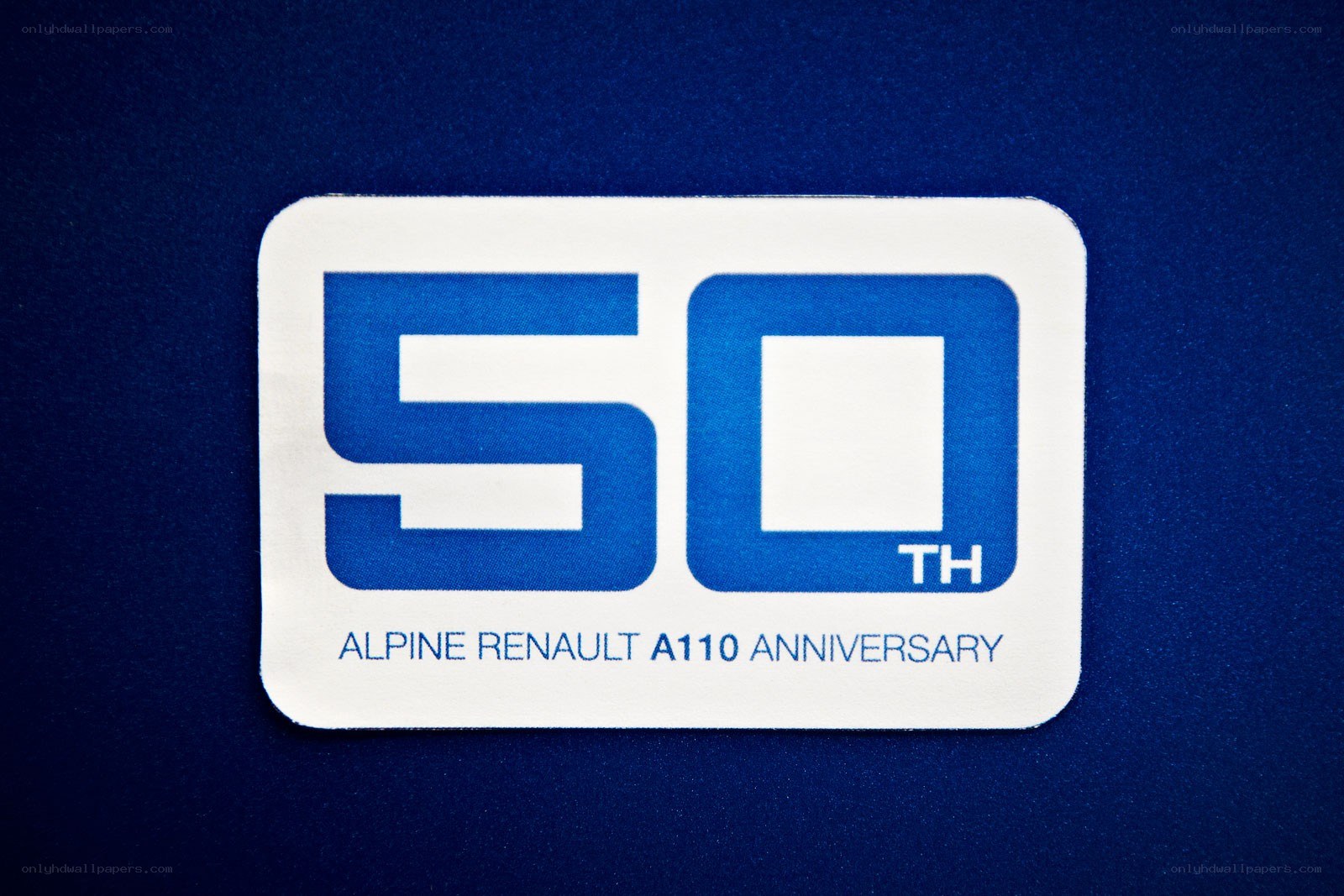 Alpine Renault A110 50th Anniversary
