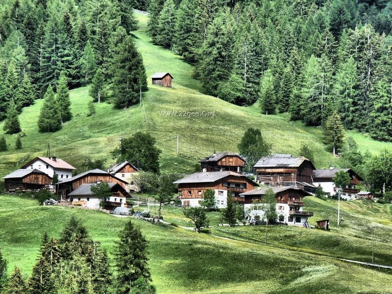 Alpine Village on Hillside