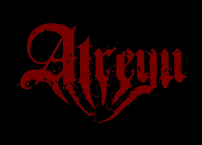 Alreyn logo in red gothic font