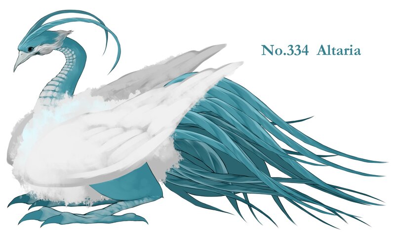 Altaria creature illustration