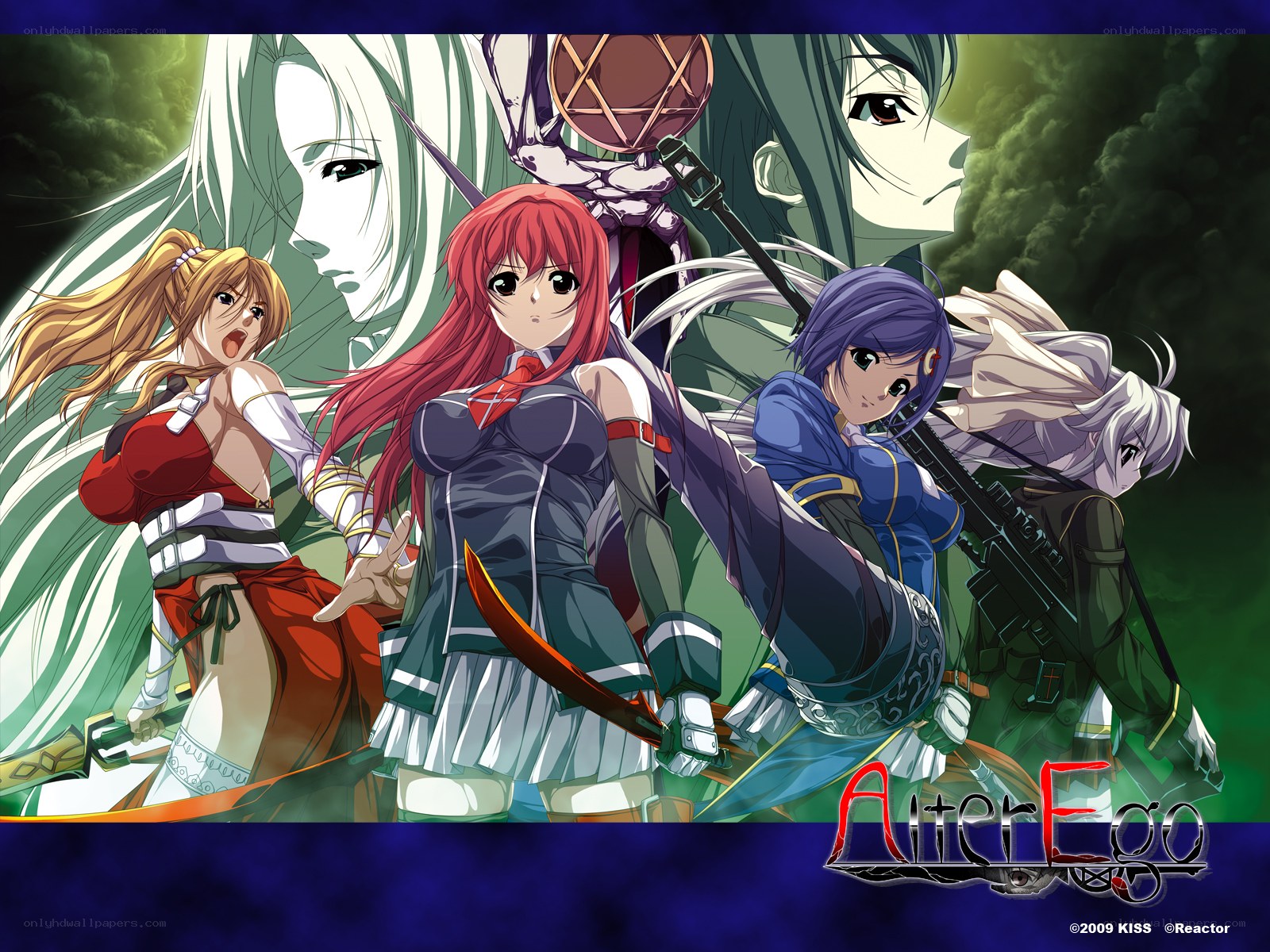 Alter Ego anime character art