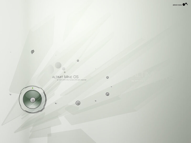 Altimit Mine OS startup screen
