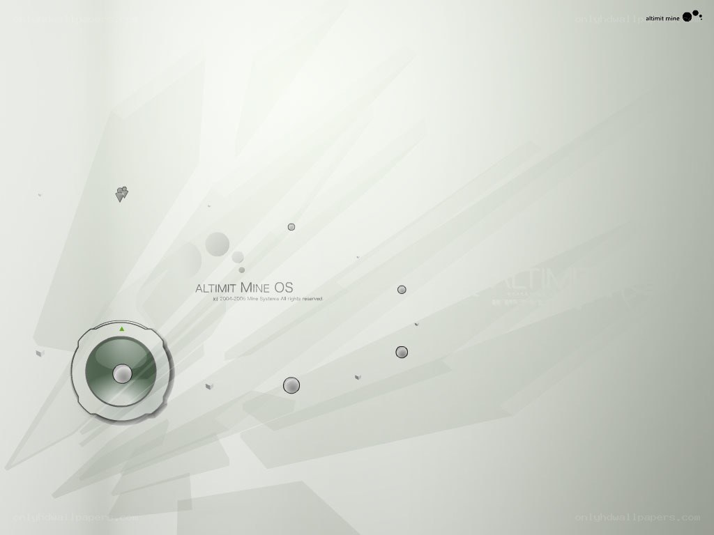 Altimit Mine OS startup screen
