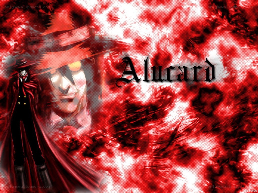 Alucard anime character wallpaper