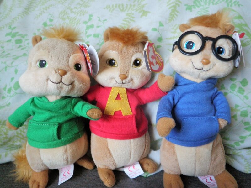 Alvin and the Chipmunks plush toys