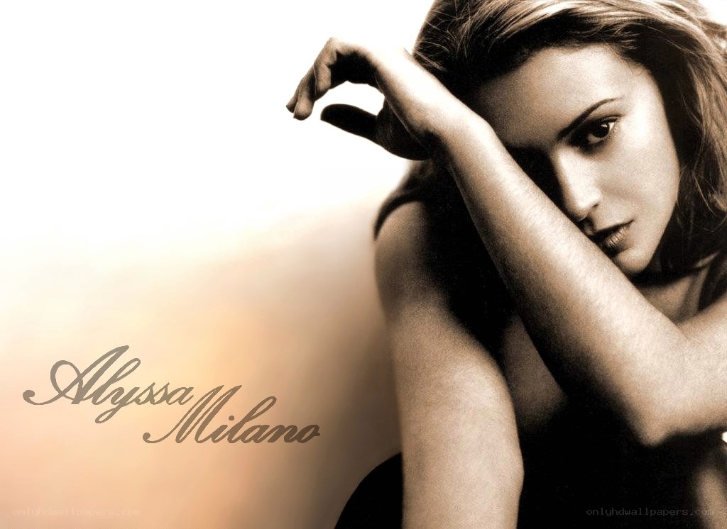 Alyssa Milano portrait