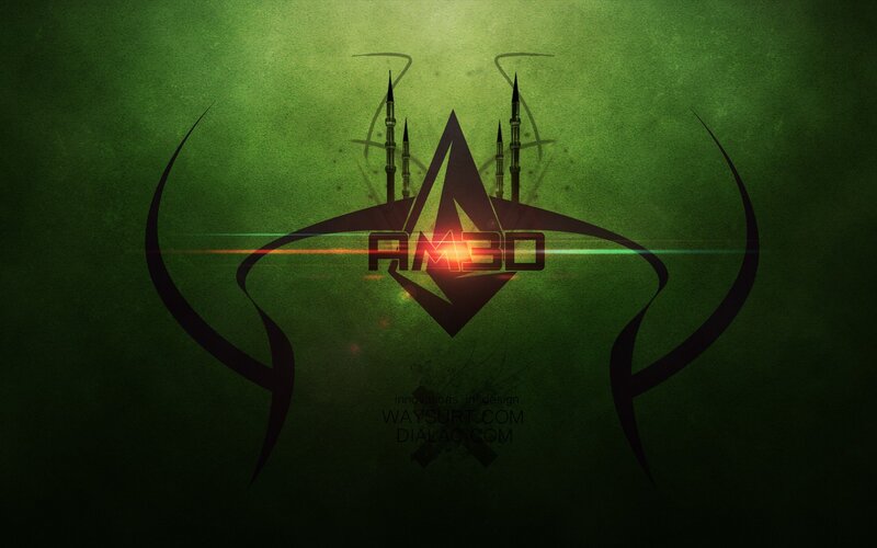 AM3D logo with green background