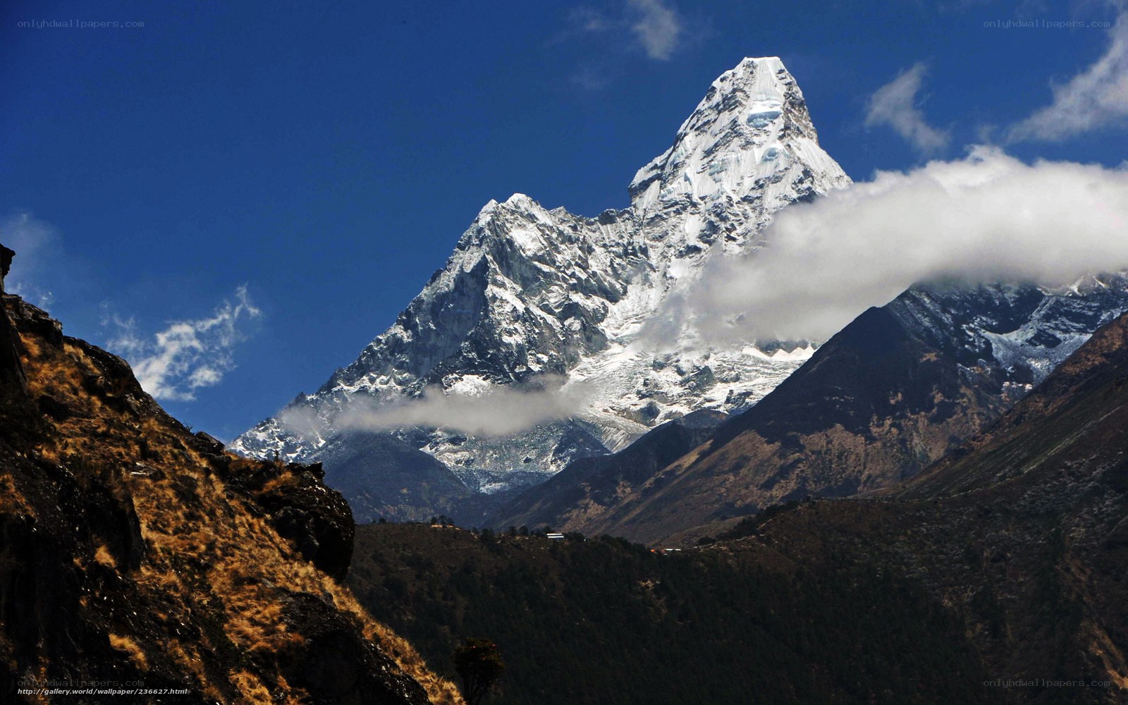 Ama Dablam mountain peak