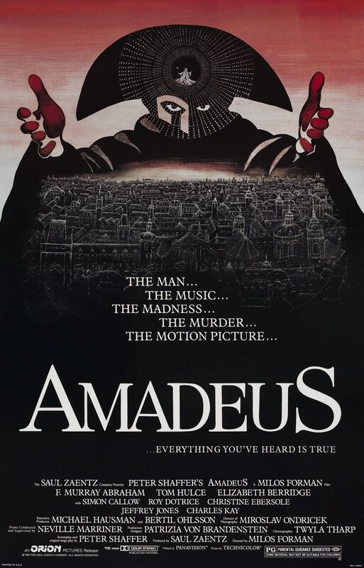 Amadeus movie poster