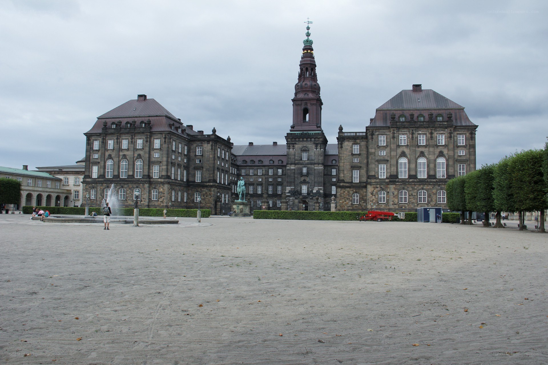 Amalienborg Palace in Copenhagen