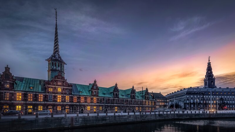 Amalienborg Palace — Purple