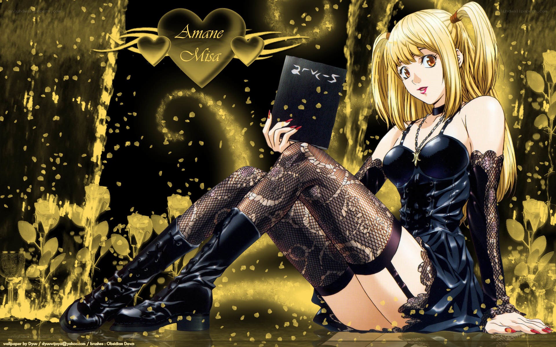 Amane Misa anime wallpaper