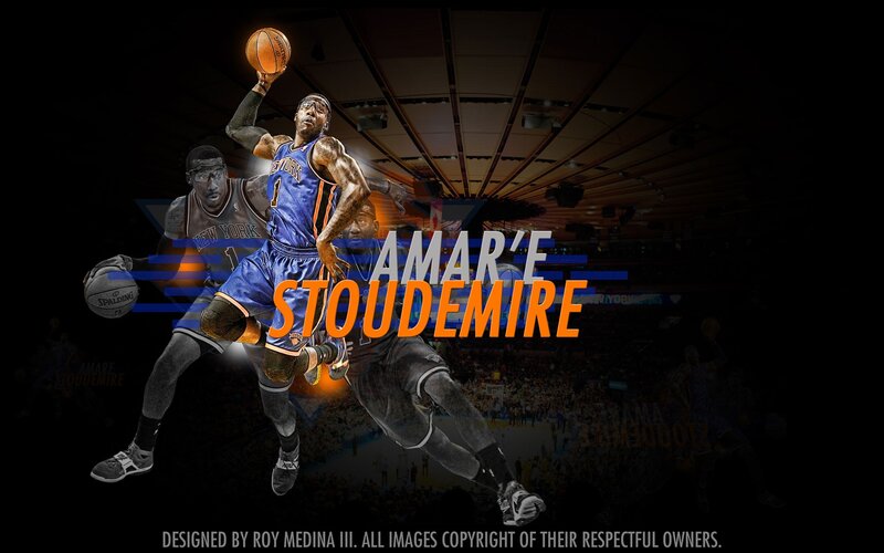 Amar'e Stoudemire basketball artwork