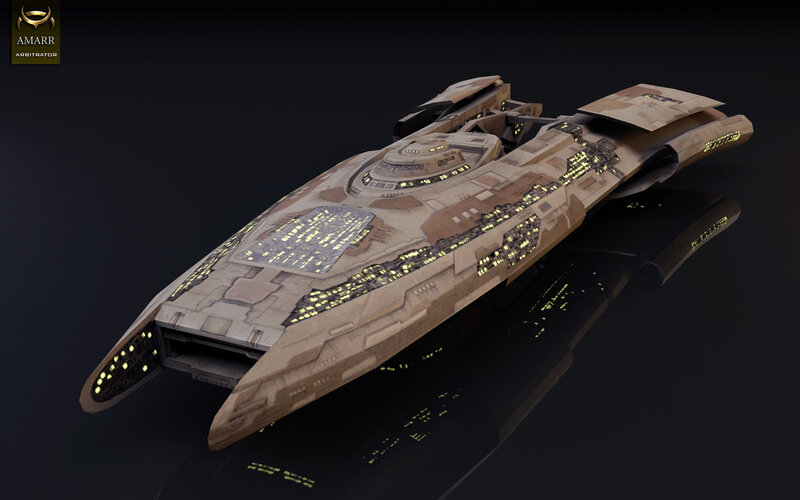 Amarr Arbitrator battleship