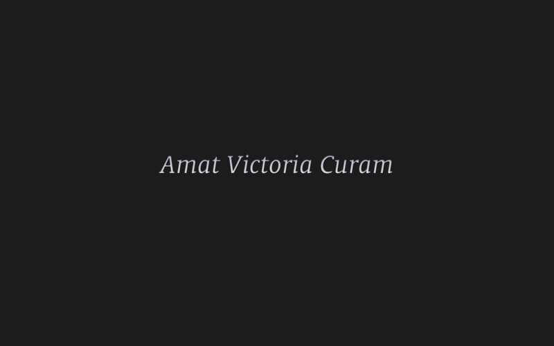 Amat Victoria Curam