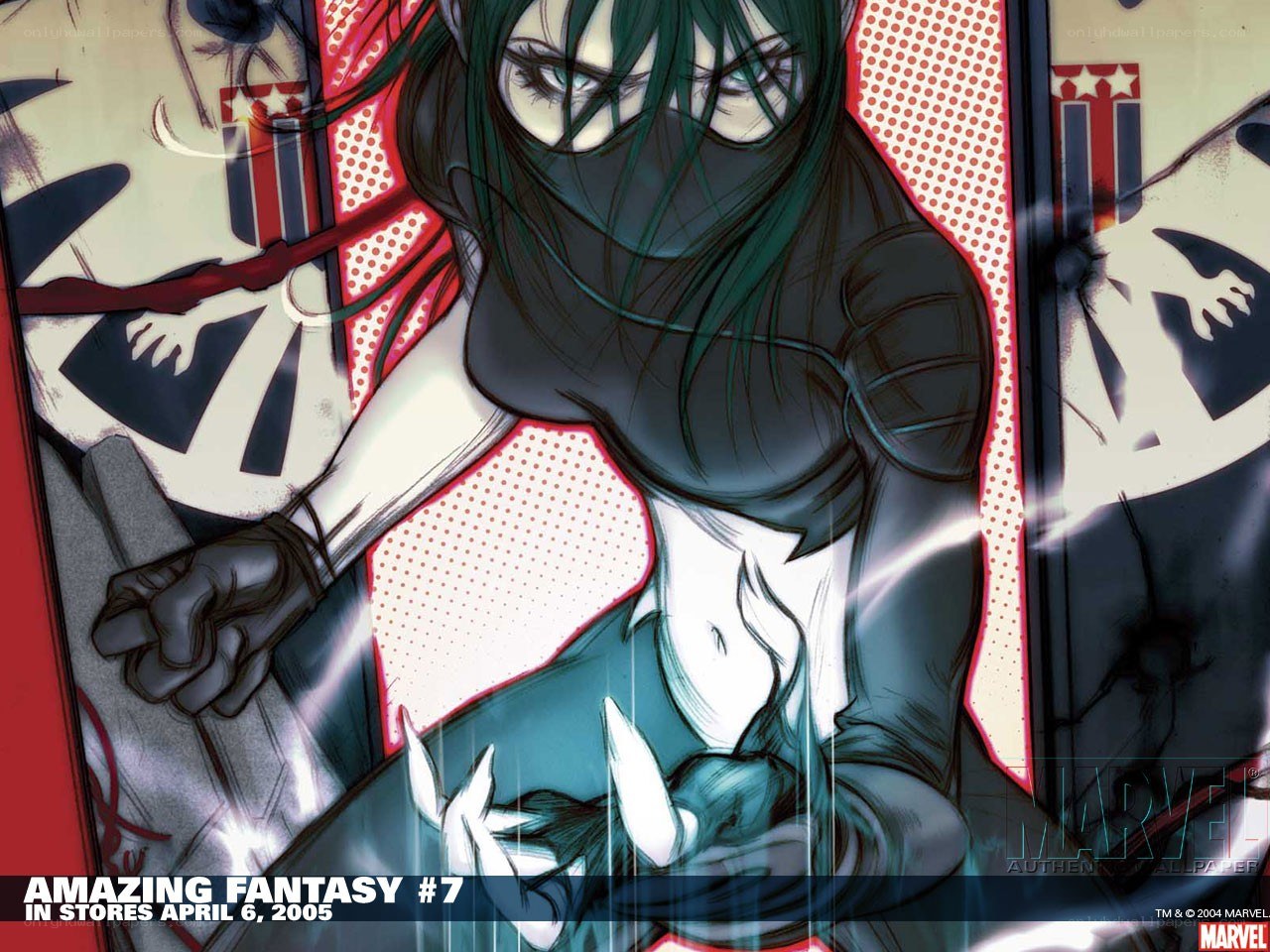 Amazing Fantasy #7 cover art