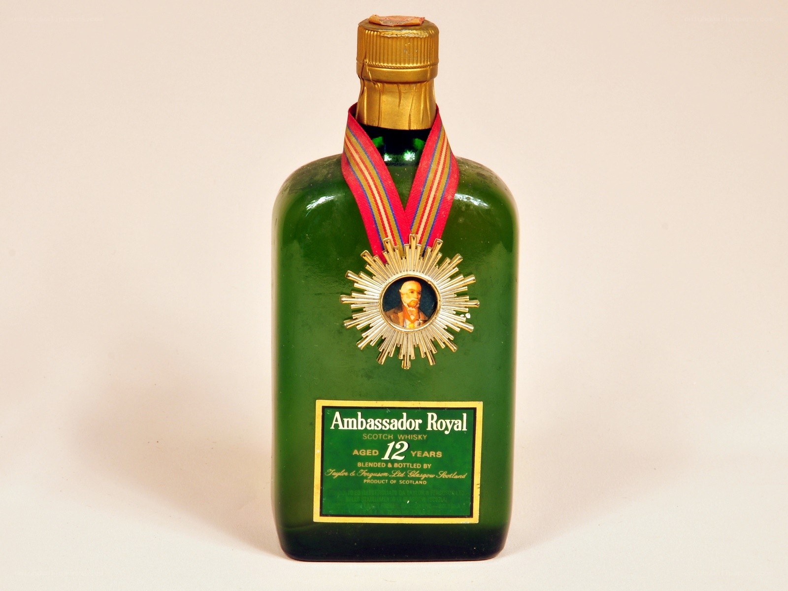Ambassador Royal whisky bottle