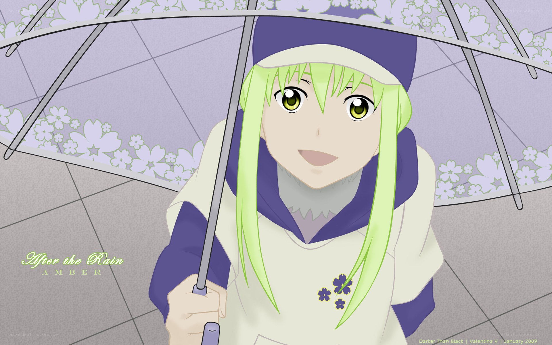 Amber after the rain