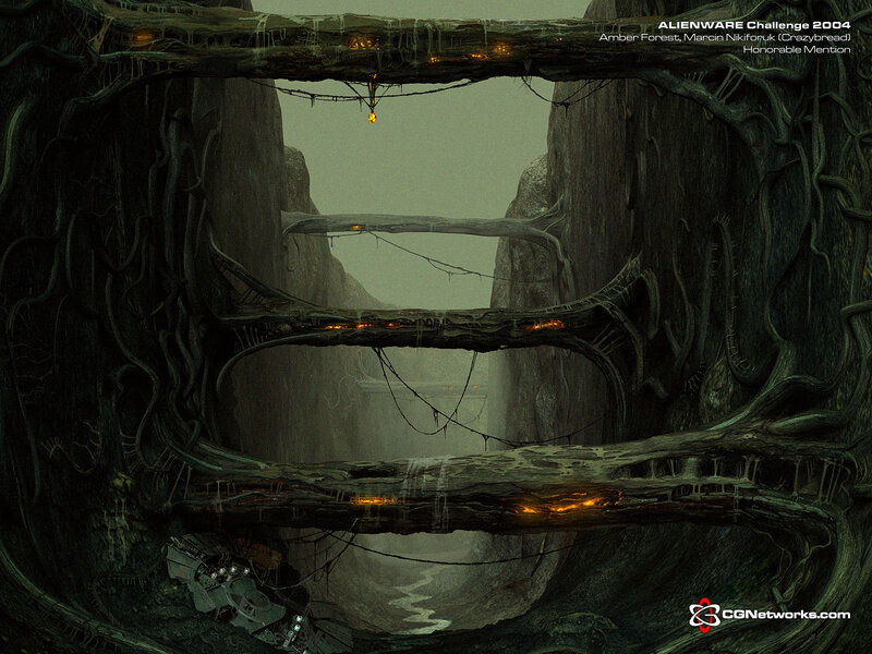 Amber Forest concept art