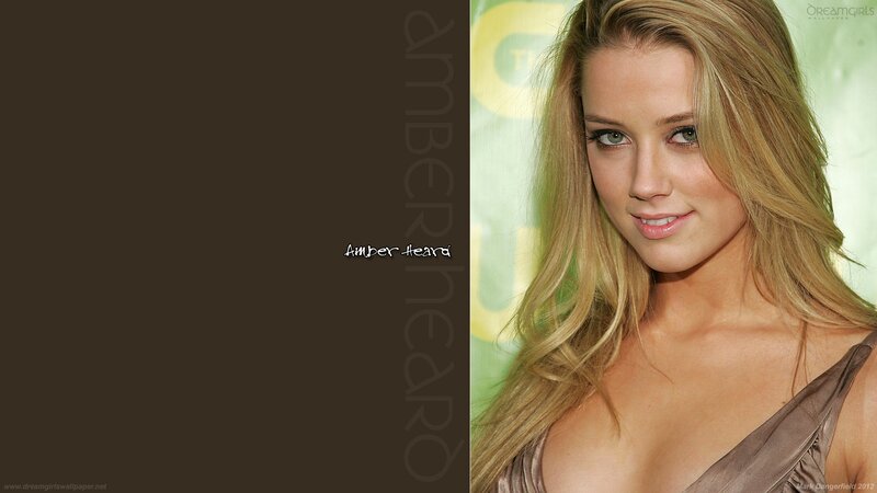Amber Heard Portrait — Brown
