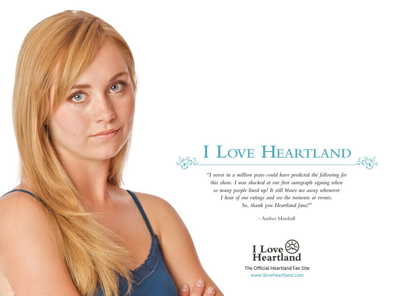 Amber Marshall on Heartland