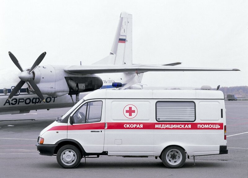 Ambulance Van on Tarmac