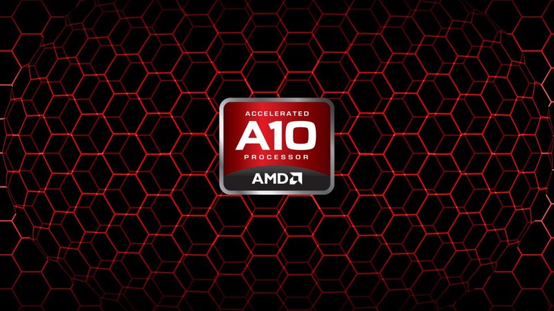 AMD A10 Processor Logo — Black