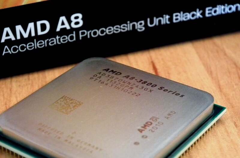 AMD A8-3800 Processor — Silver