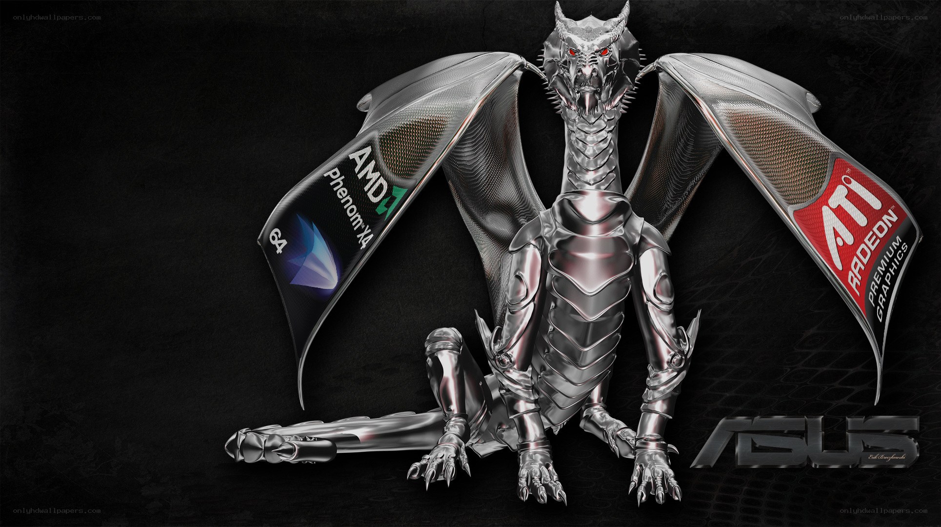 AMD and ASUS dragon