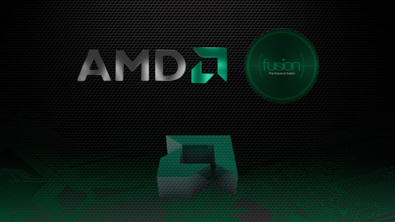 AMD and Fusion Logos