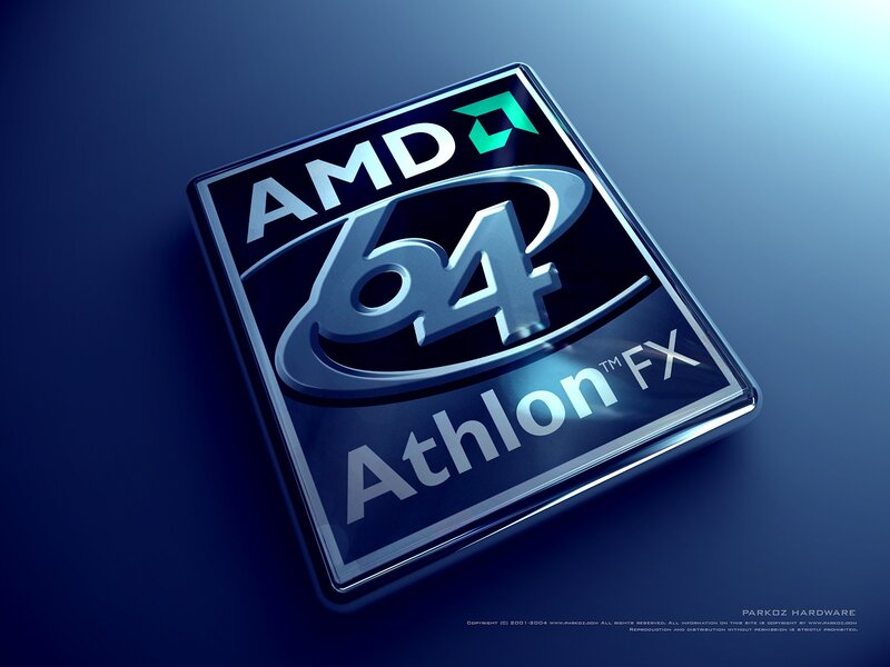 AMD Athlon 64 FX Processor — Blue