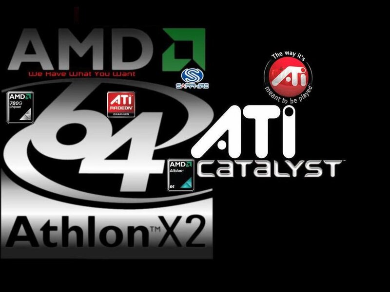 AMD Athlon X2 and ATI Catalyst branding