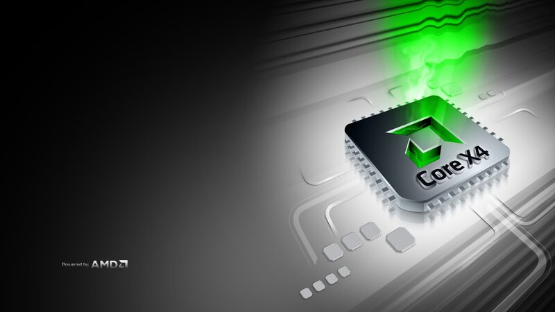 AMD Core X4 Chip