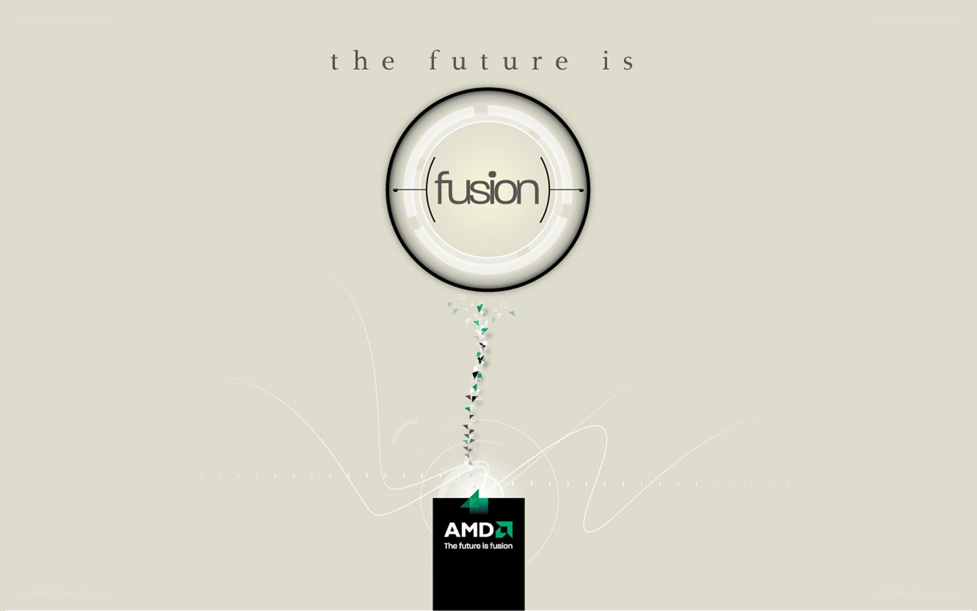 AMD Fusion branding graphic