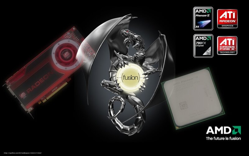 AMD Fusion technology advertisement