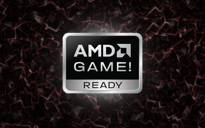 AMD Game Ready Logo — Black