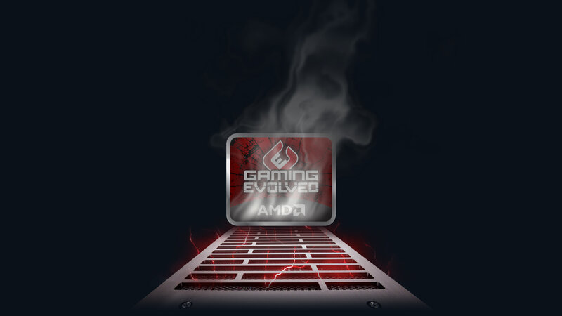 AMD Gaming Logo — Black