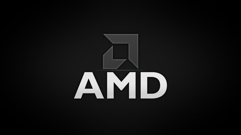 AMD Logo — Black