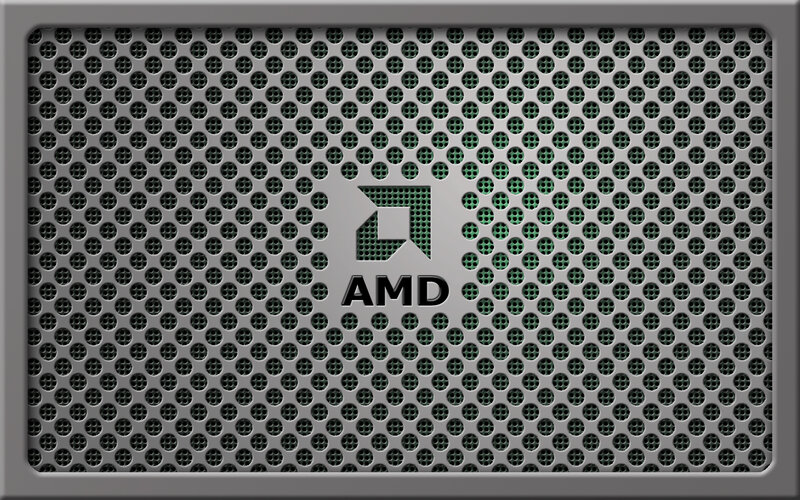 AMD Logo on Grille