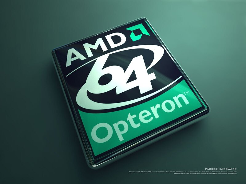 AMD Opteron 64 logo