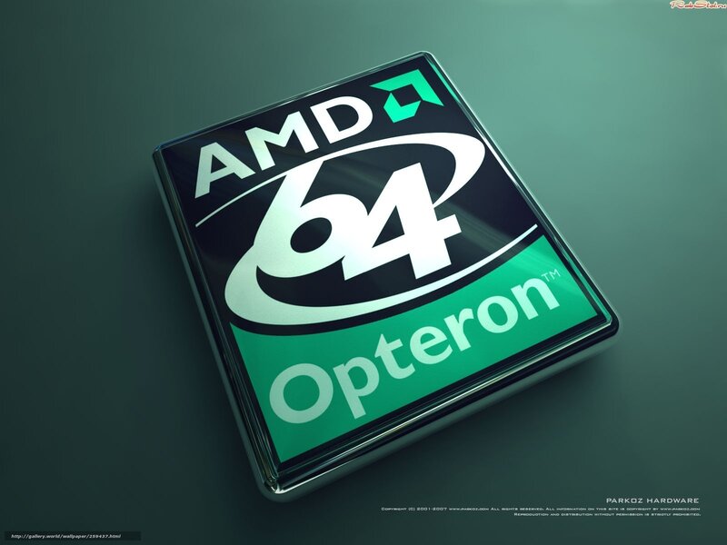 AMD Opteron 64 logo