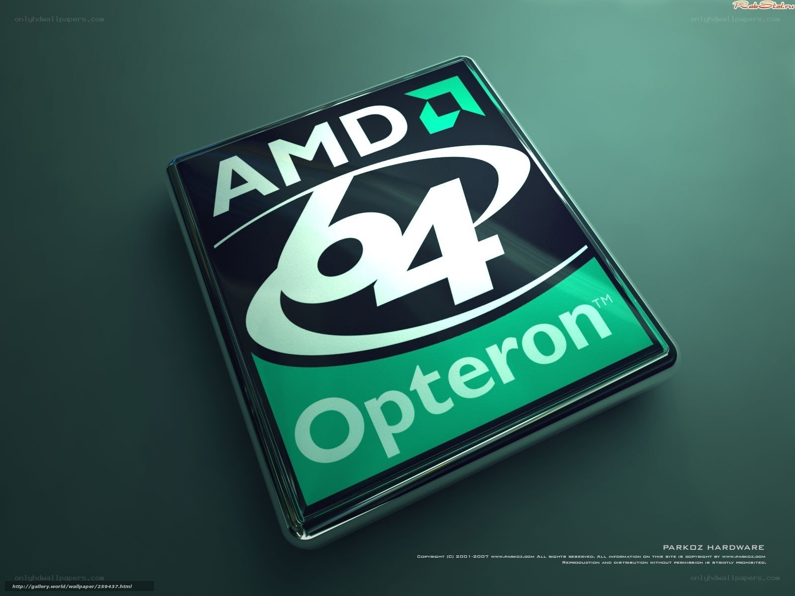 AMD Opteron 64 logo