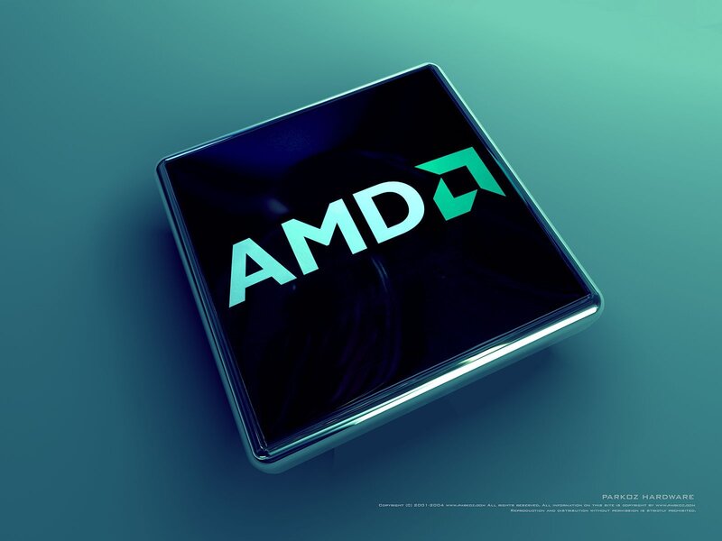 AMD processor chip
