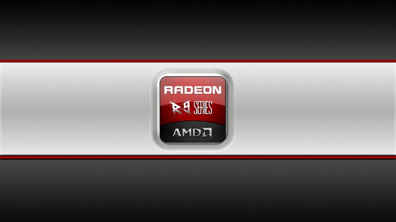 AMD Radeon Logo — Black, Modern