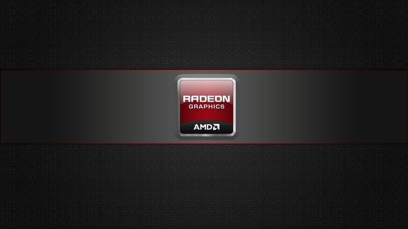 AMD Radeon Logo — Black