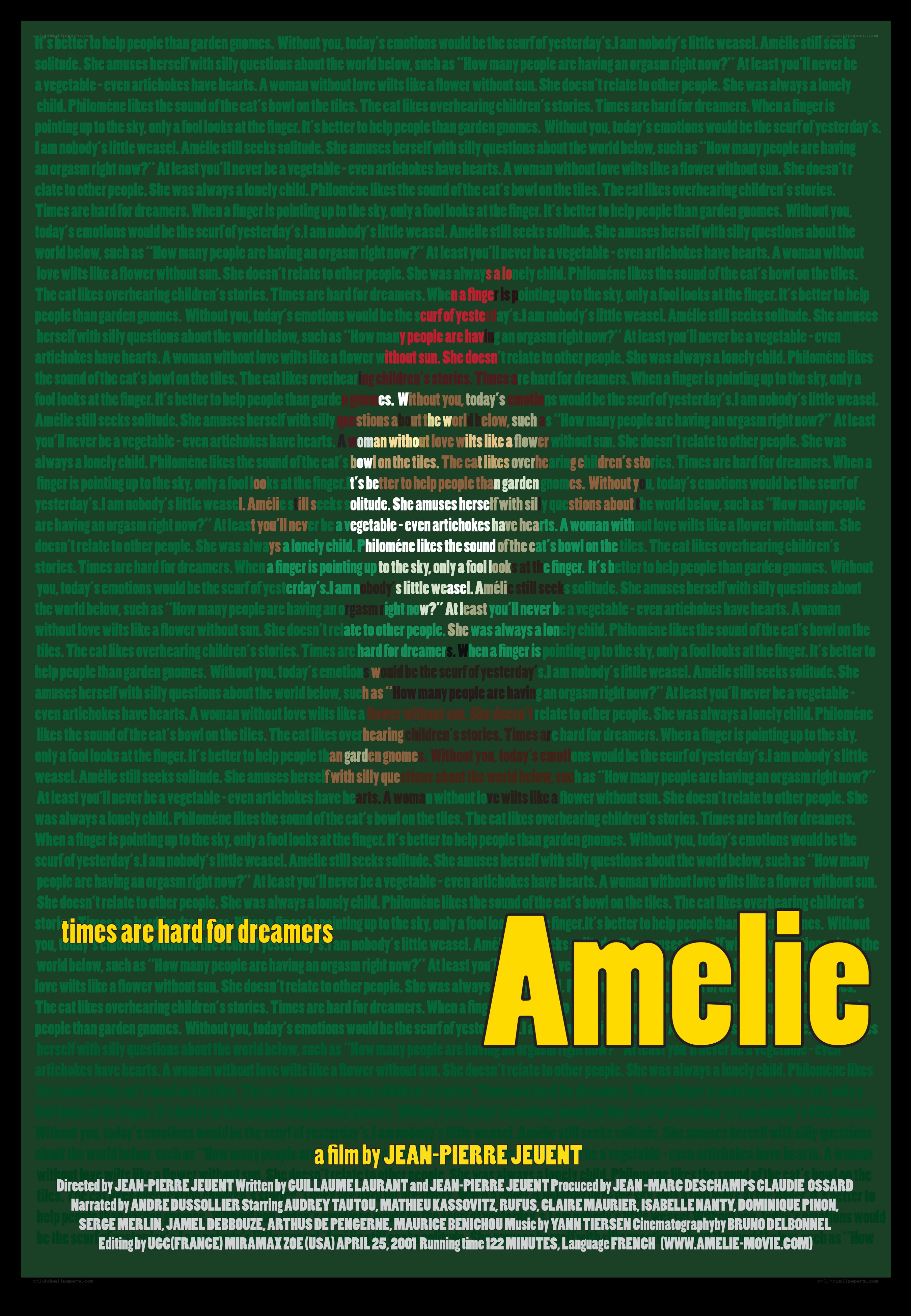 Amelie movie poster