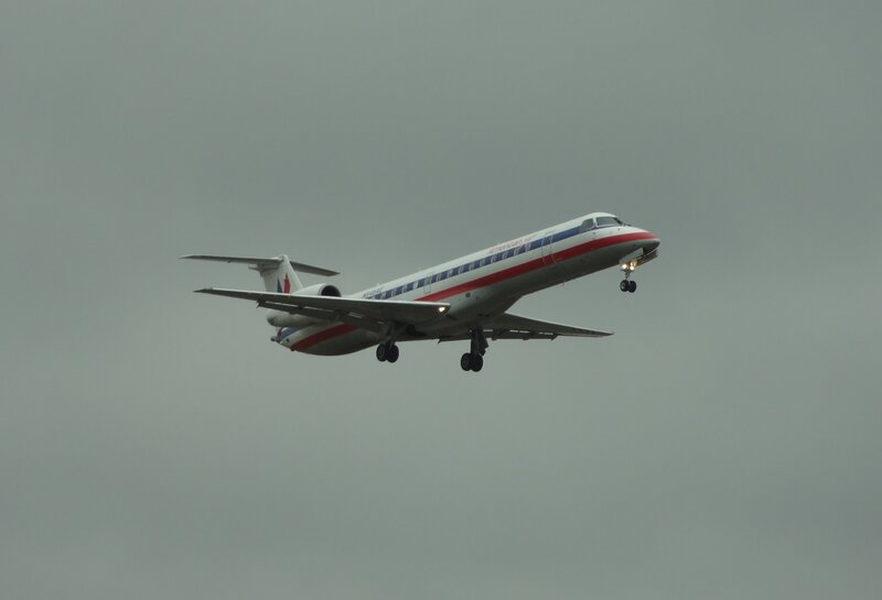 American Airlines Jet — Gray