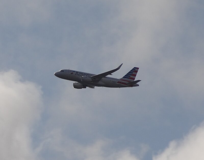 American Airlines Plane — Blue, Calm, Photograph