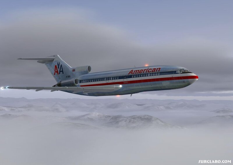 American Airlines Plane — Gray, Serene